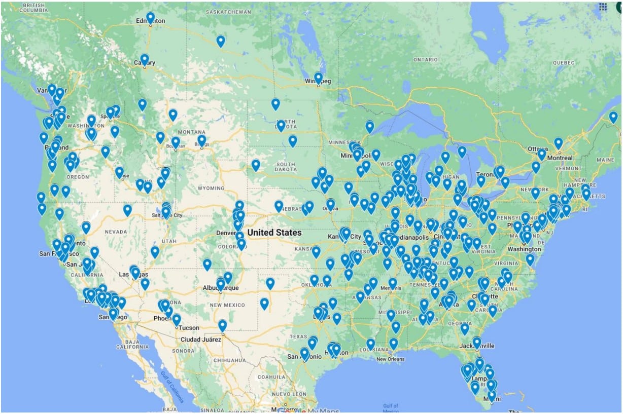 GTN emergency transition case study map